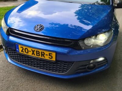 Mooie blauw metallic Scirocco 2.0 TSI 2009