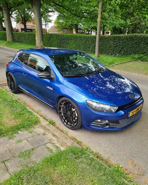 Mooie blauw metallic Scirocco 2.0 TSI 2009
