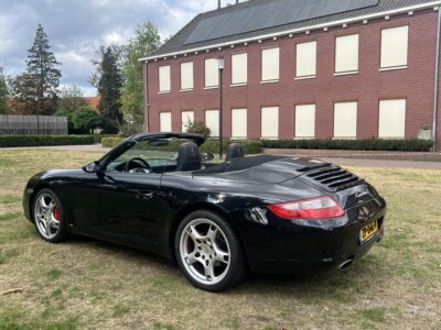 Porsche 997 Carrera cabriolet, handbak, Sport Chrono, Xenon