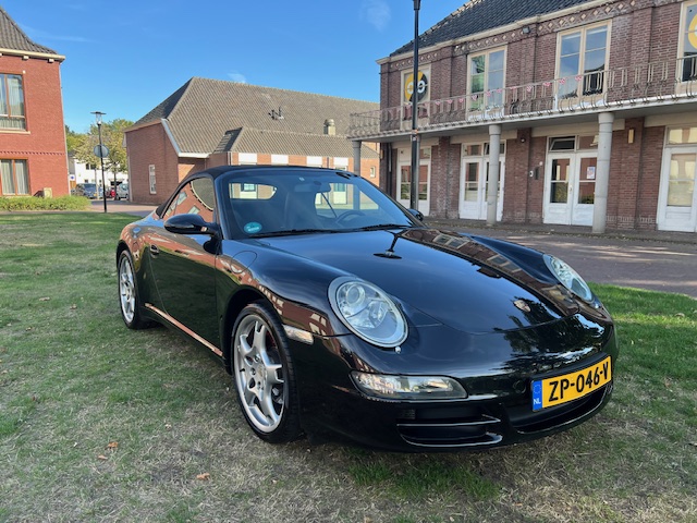 Porsche 997 Carrera cabriolet, handbak, Sport Chrono, Xenon