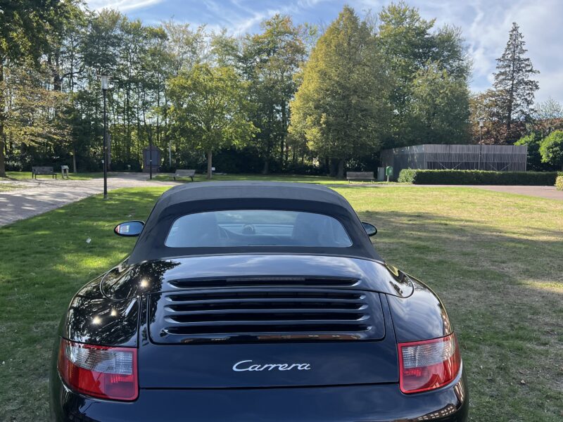 Porsche 997 Carrera cabriolet, handbak, Sport Chrono, Xenon