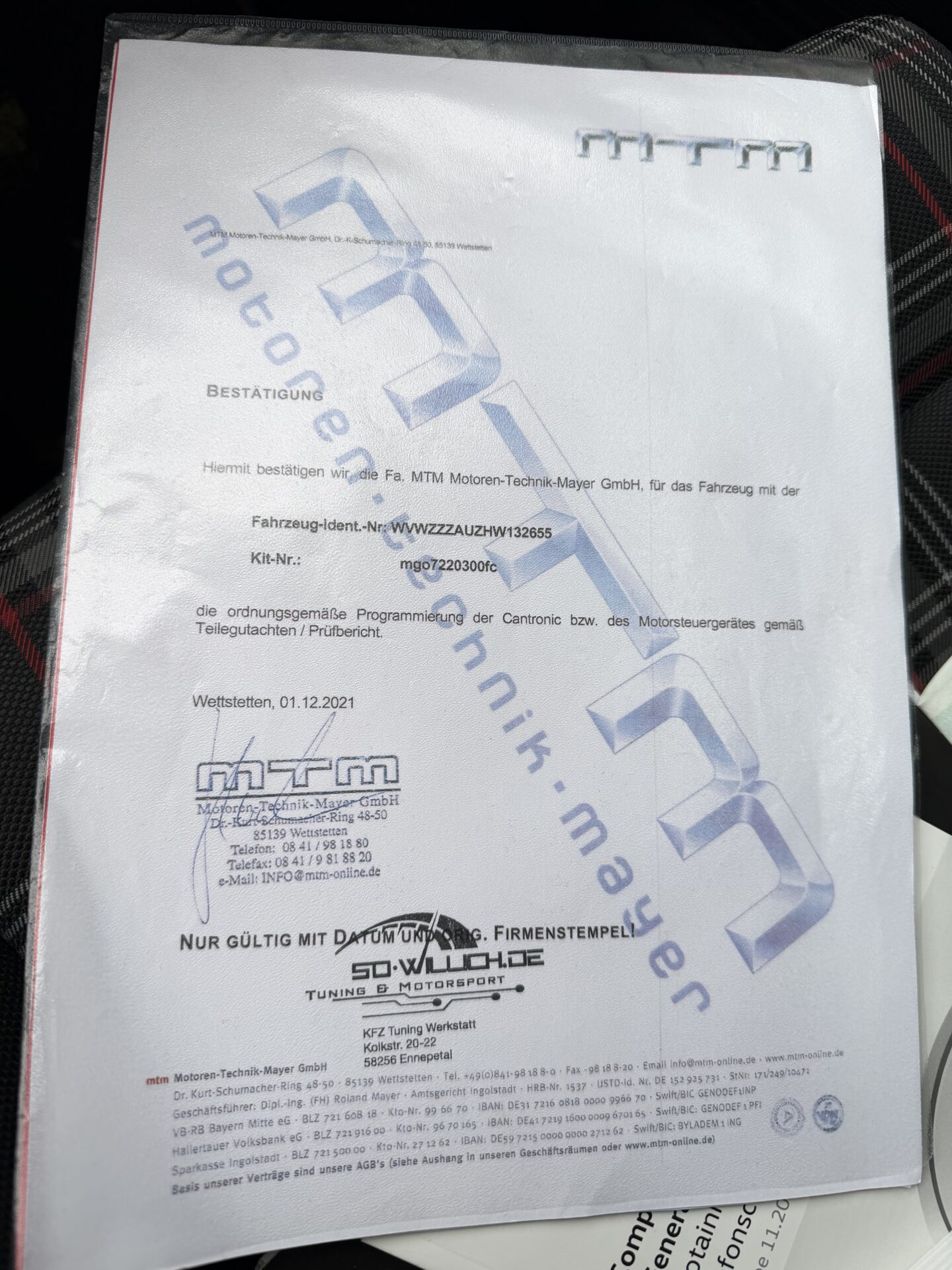 VW GOLF GTI 2016 MTM bull